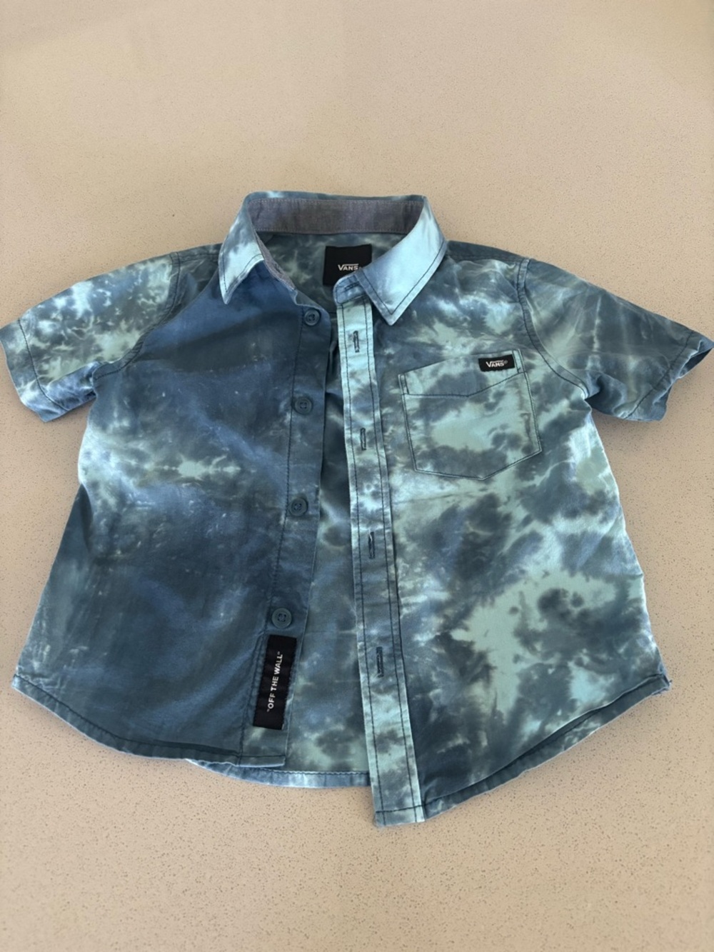 Toddler VANS button down shirt